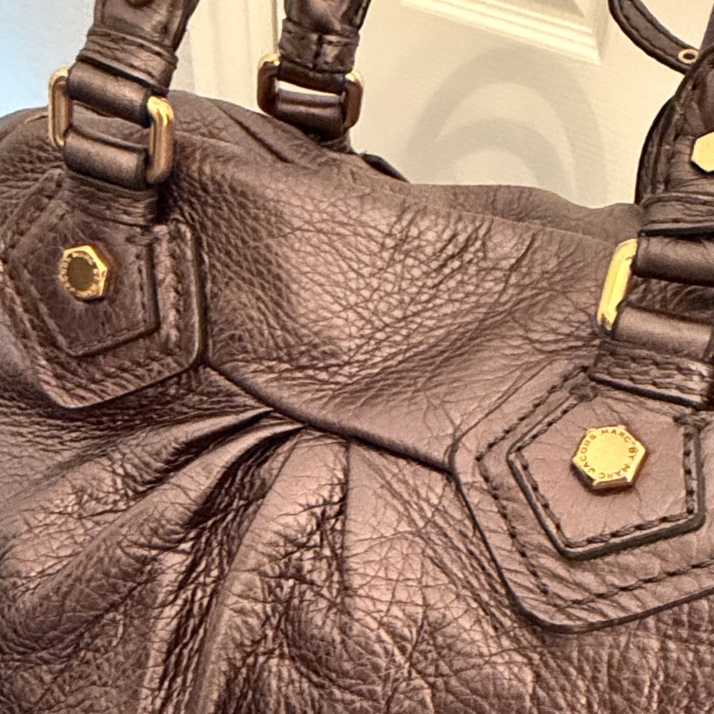 Marc by Marc Jacobs Standard Supply Workwear Leather Satchel Crossbody - Picture 7 of 10